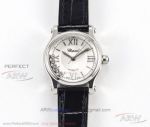 GB Factory Chopard Happy Sport 278573-3001 Silver Dial 30 MM Cal.2892 Automatic Ladies' Watch